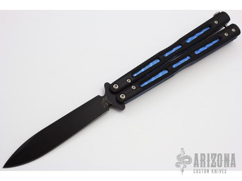 Morpho 51bk Balisong Arizona Custom Knives