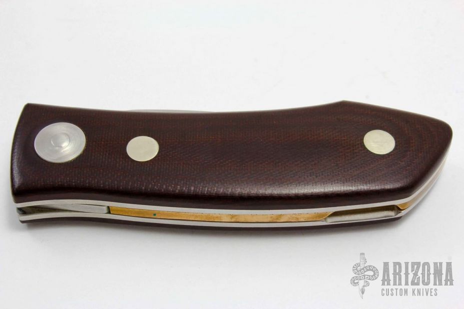 Colt Swing Folder by Barry Wood | Arizona Custom Knives