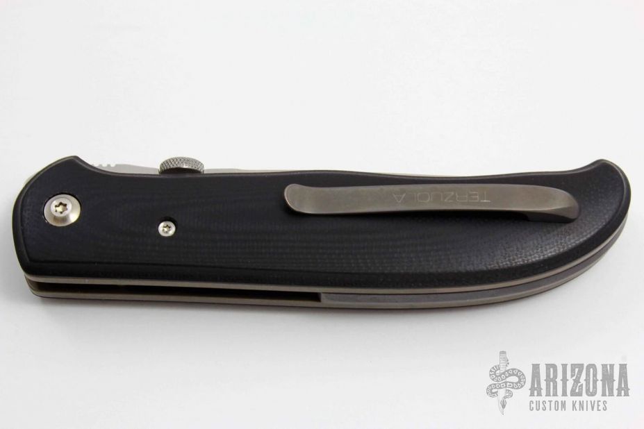 RealSteel Pathfinder Bushcraft Folding Knife -Scandi Blade, G10