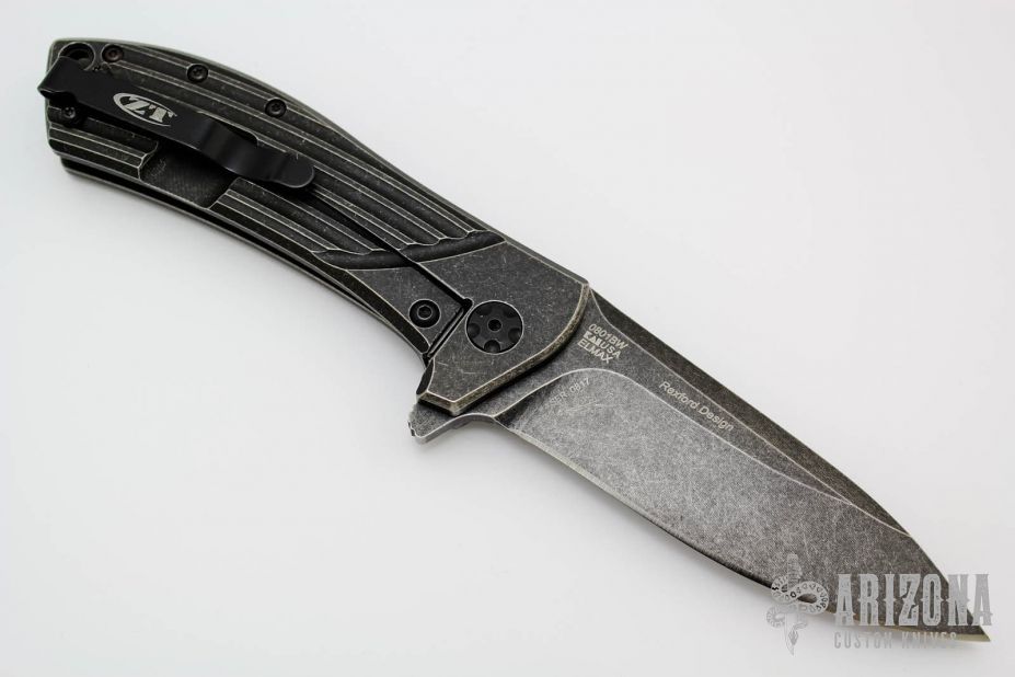 0801BW Rexford Flipper - Blackwash #0817