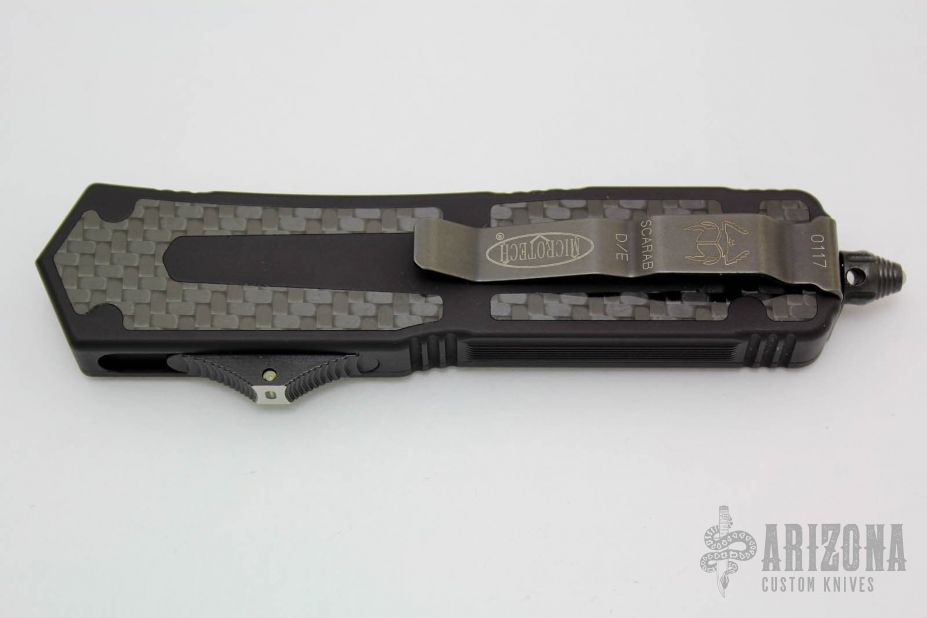 110-1T Scarab CBF D/E STD QPQ Melonite Finish Illuminated Button