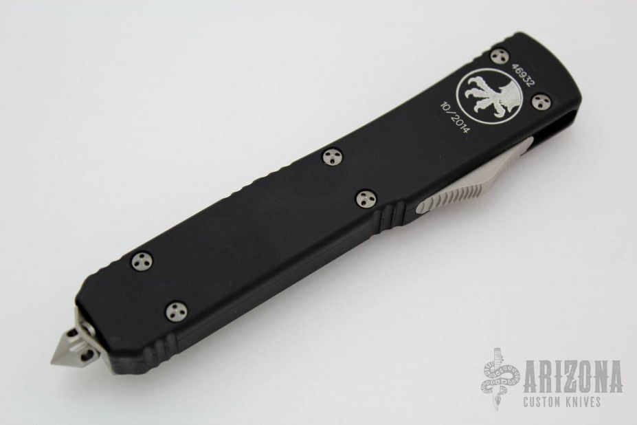 120-2 Ultratech - Bayonet Grind Black Serrated