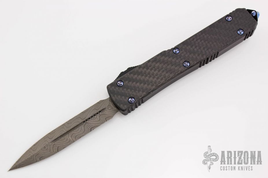 122-16CF Ultratech D/E Damascus Carbon Fiber Top