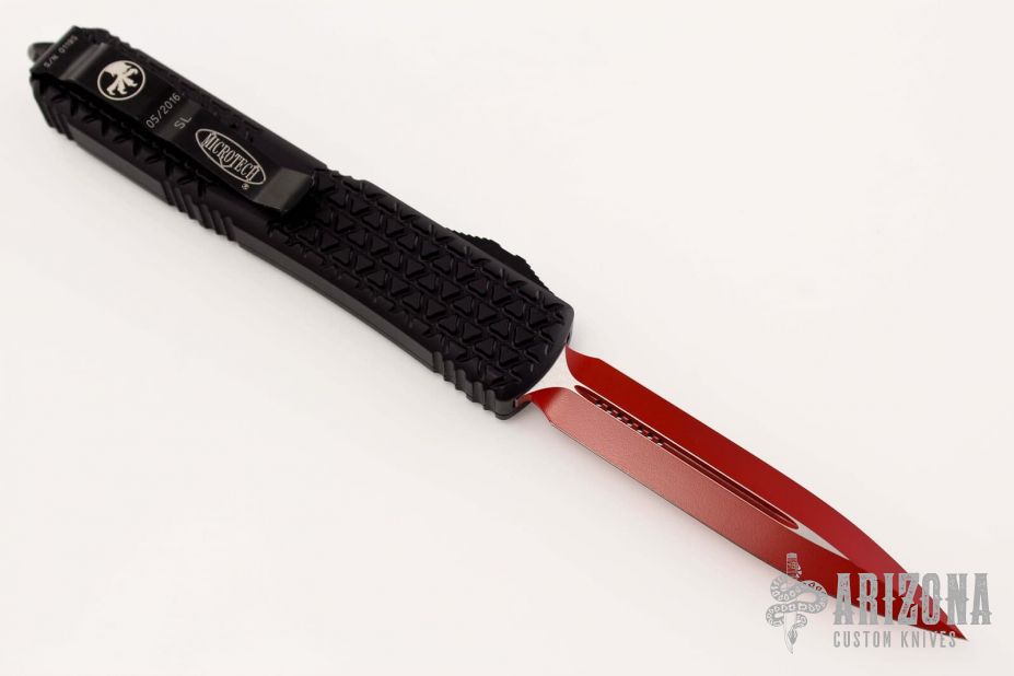 1221SL Ultratech D/E Red Standard Sith Lord Arizona Custom Knives