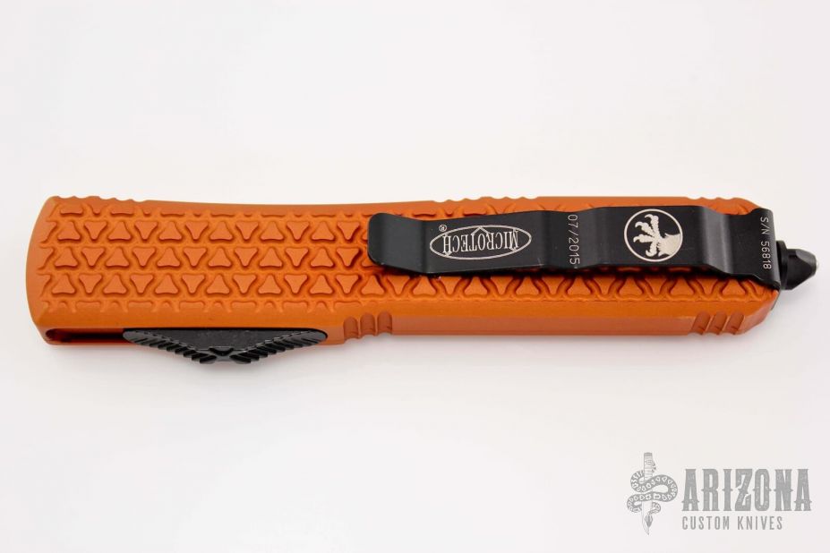 122-2OR Ultratech - D/E Black Serrated - Tri Grip