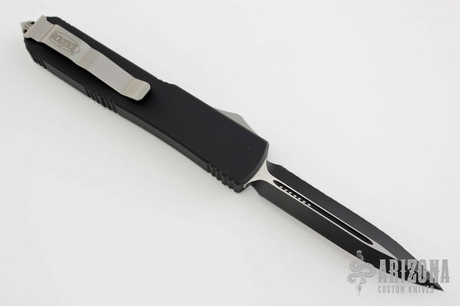 122-3 Ultratech D/E - Black Full Serrated