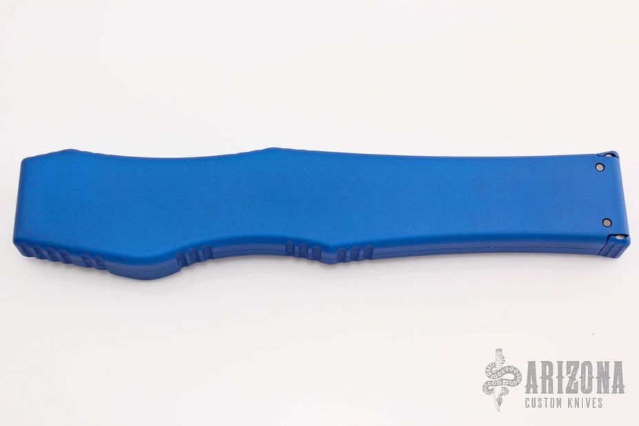 150-6BL Halo V T/E - Blue Satin Full Serrated