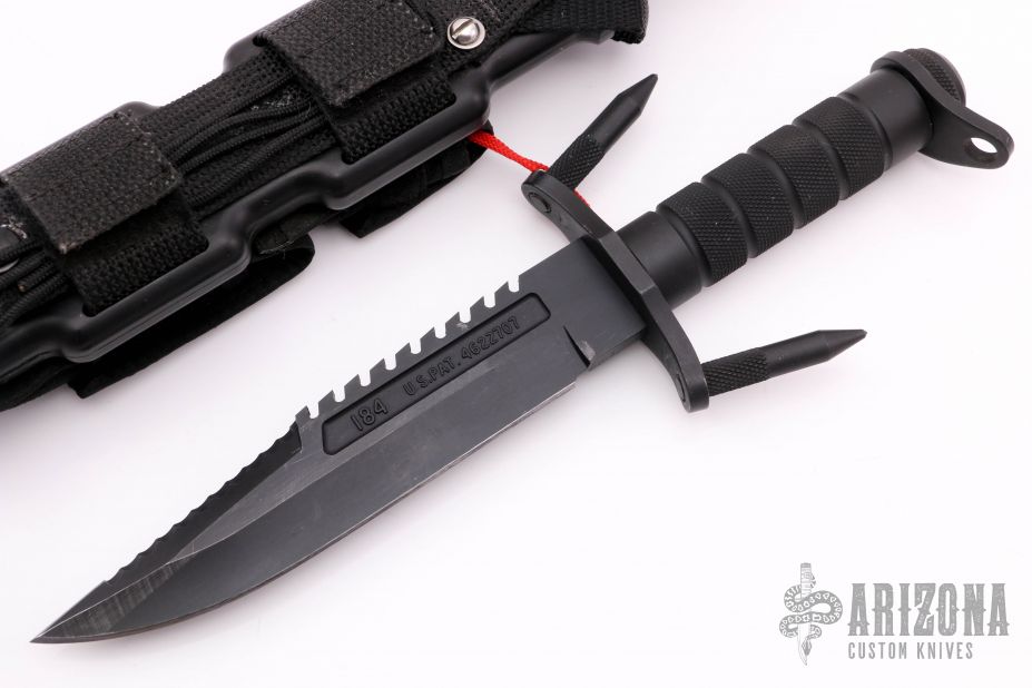 Buckmaster 184 - All Black | Arizona Custom Knives