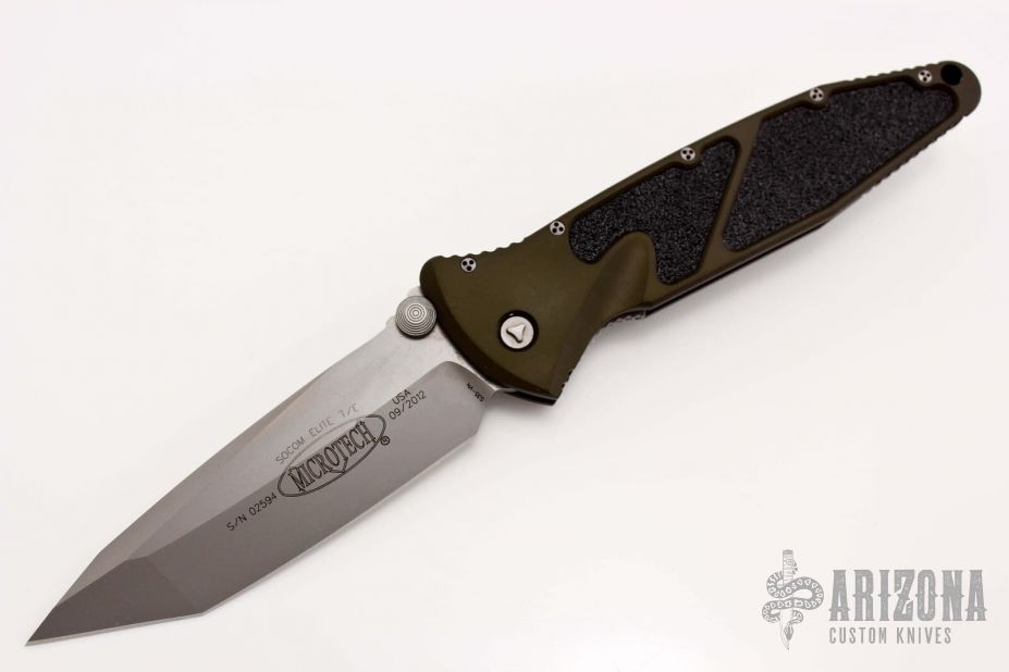 161-7GR Socom Elite M/A T/E Green Bead Blast Standard