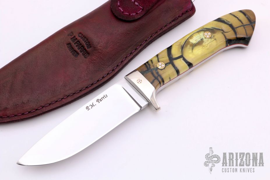 Mammoth Ivory Hunter - Arizona Custom Knives