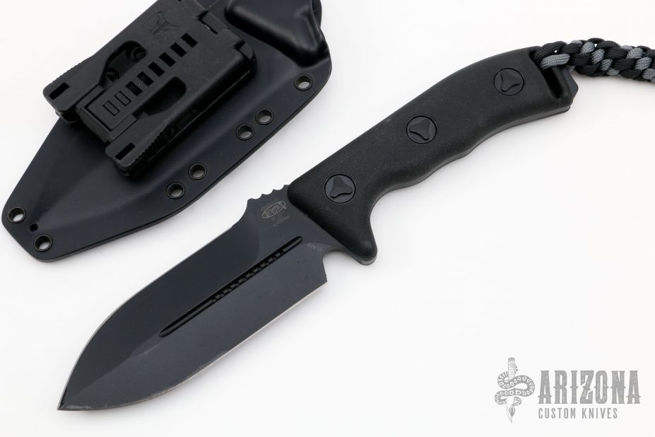 101-1BL Crosshair - Black Standard - Arizona Custom Knives