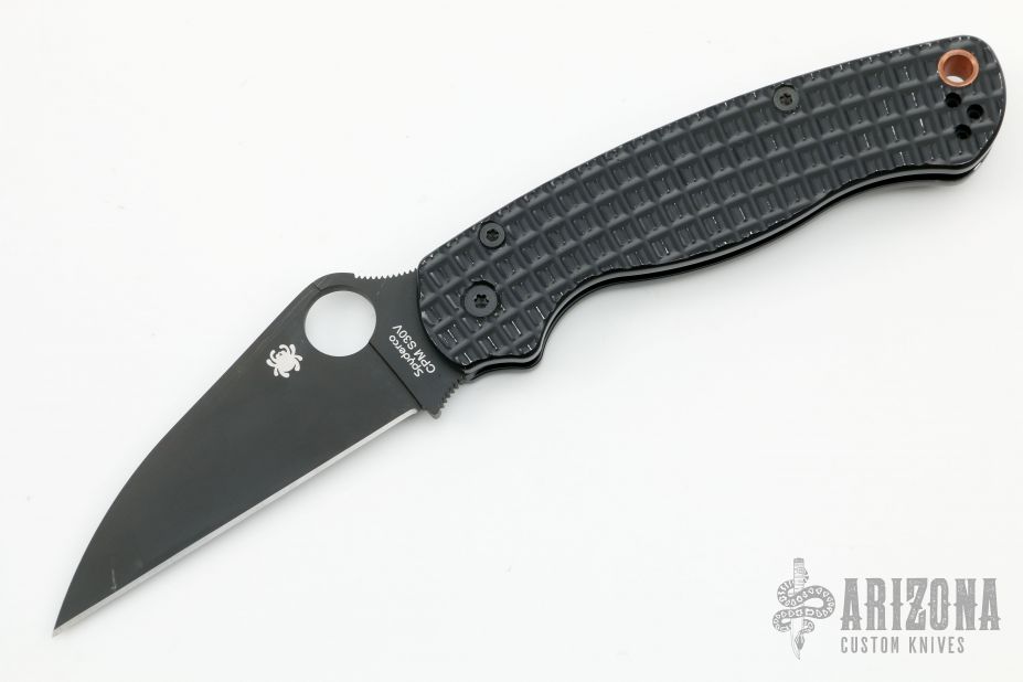 C81GPWCBK2 Paramilitary 2 Wharncliffe BK - OG Goat Scales - Arizona ...