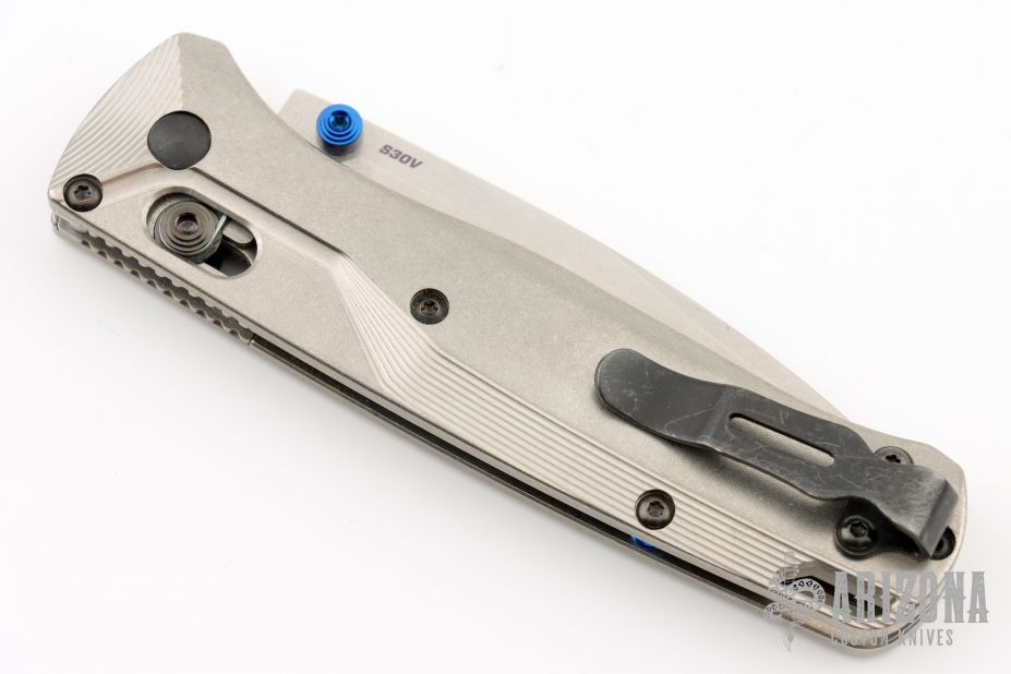 thumbnail image 2 of Benchmade 535 Bugout Custom Anodized Green Titanium Thumb Stud Set 2 of 4
