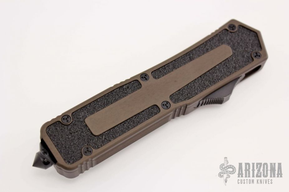 175-2T Scarab D/E - Black Tactical Serrated - #078of100