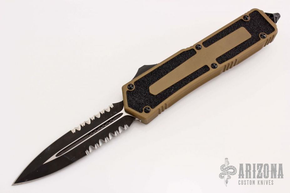 175-2TA Scarab D/E - Black Serrated