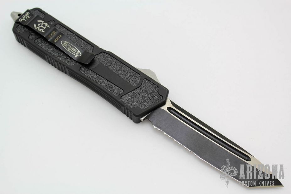 179-2 QD Scarab T/E Black Serrated