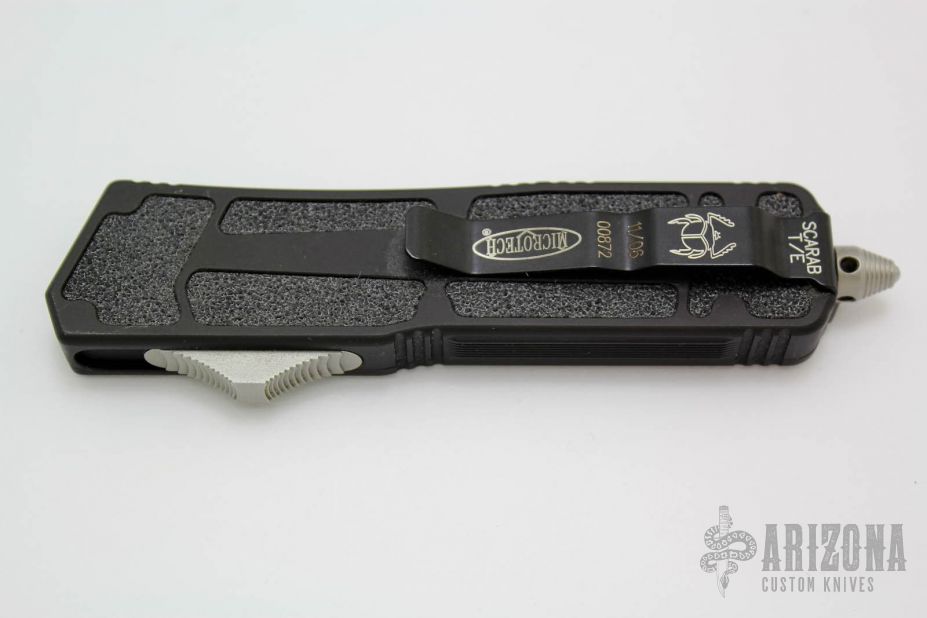 179-2 QD Scarab T/E Black Serrated