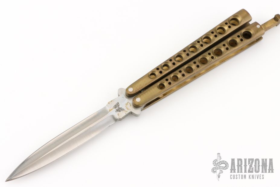 Weehawk Balisong - Jody Samson Ground - Arizona Custom Knives