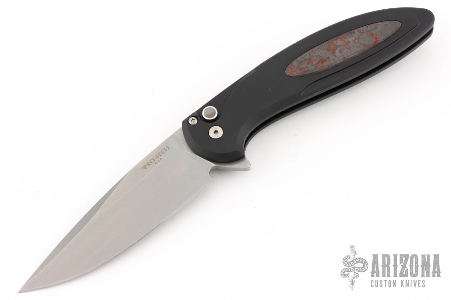 化石　C-２１ CF2101-LTD TC Red Cambria 2 - Arizona Custom Knives