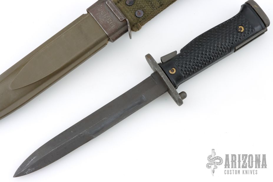 US M5 Bayonet w/ USM8A1 Scabbard - Arizona Custom Knives