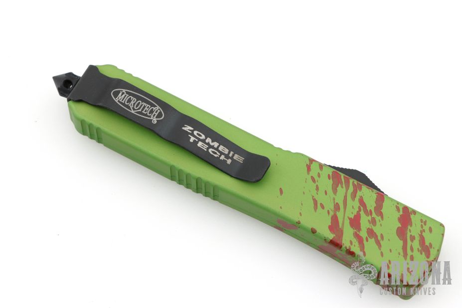 122-1Z Zombietech D/E Black Standard - Arizona Custom Knives