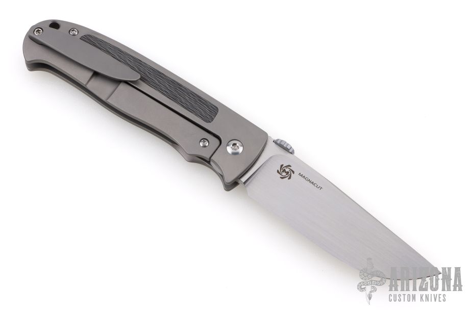 Mayo TMX - Magnacut Fatcarbon Side Cut Carbon Fiber - Arizona Custom Knives