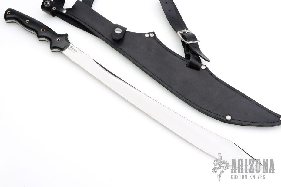 Maringer Vorpal Sword - Mirror Polish - Arizona Custom Knives