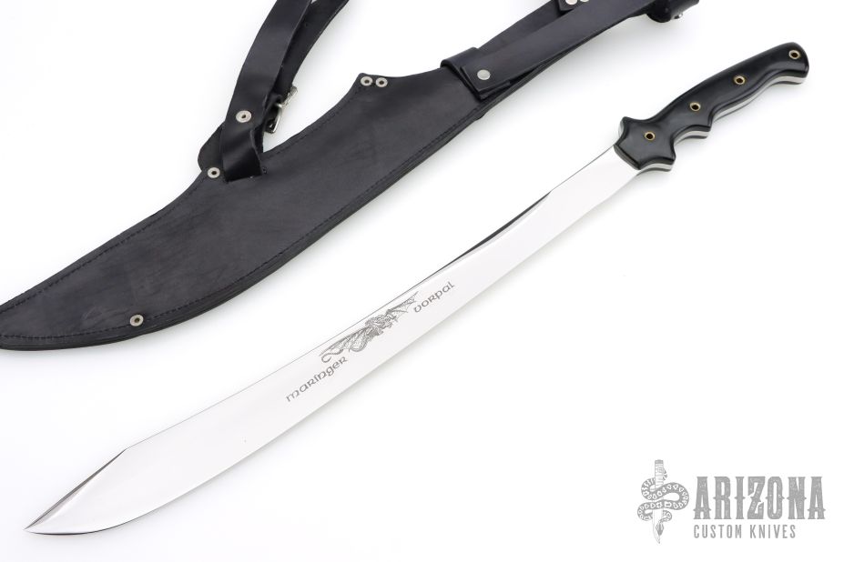 Maringer Vorpal Sword - Mirror Polish - Arizona Custom Knives