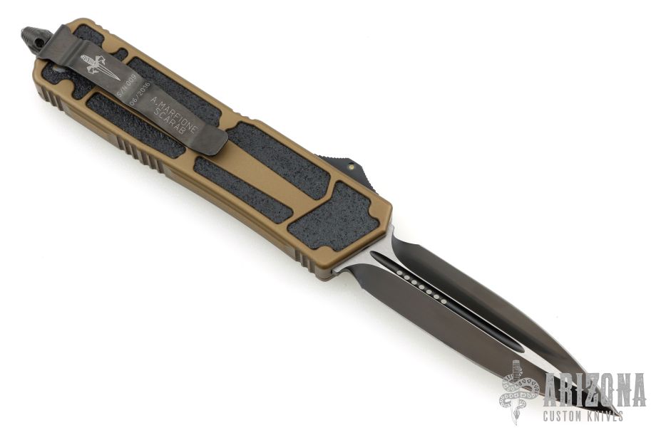Scarab II - D/E Hand Rub Satin DLC Tan Anodized Aluminum S/N 009 ...