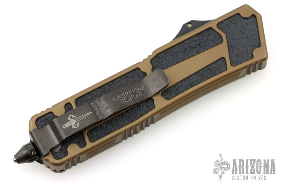 Scarab II - D/E Hand Rub Satin DLC Tan Anodized Aluminum S/N 009 ...