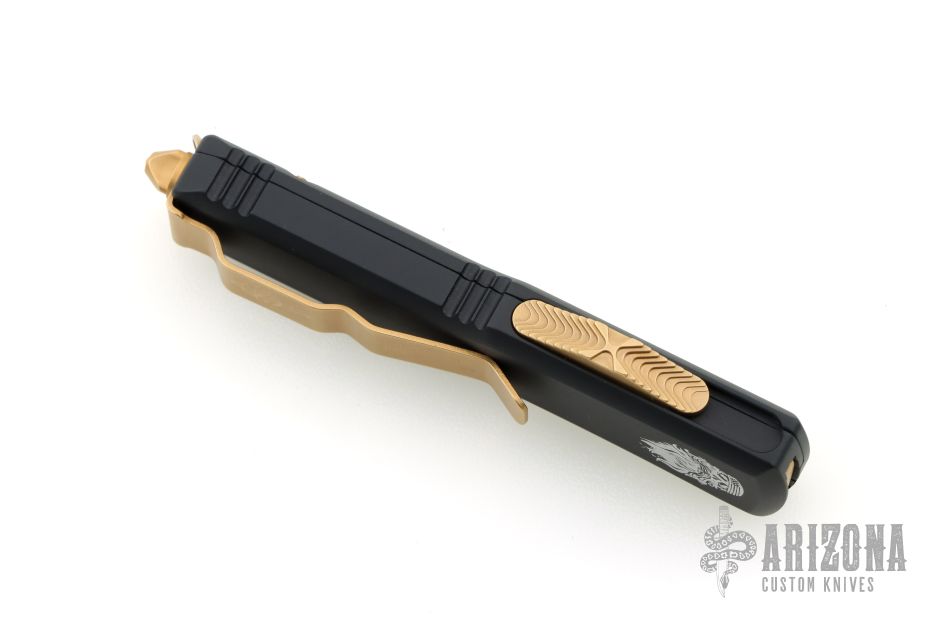UTX-85 Tactical Beard Comb #1231 Gold - Arizona Custom Knives