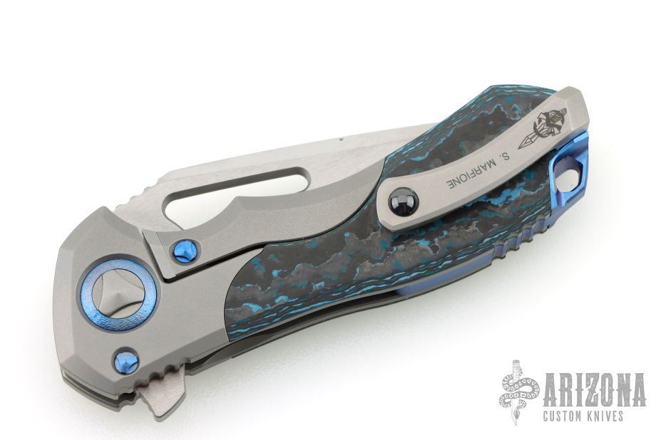Protocol - Mirror Polish Double Vapor Blast Ti Bolsters W/ Artic Blue ...