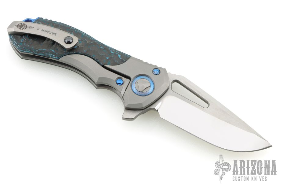 Protocol - Mirror Polish Double Vapor Blast Ti Bolsters W/ Artic Blue ...