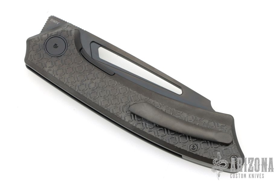 Pitus Gecko Pictus XL Bolster Lock - Blackout DLC Diamond Frag Milling - Arizona ...