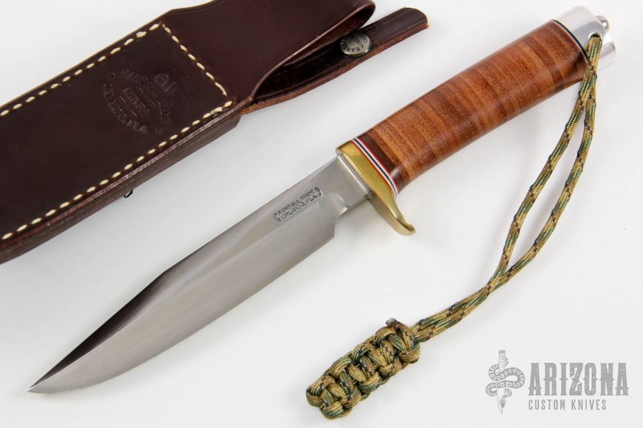 Model 5-6 Camp and Trail - Waxed Sheath | Arizona Custom Knives