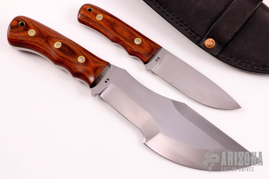Original Wsk Tracker Knife Set 10 And 46 Arizona Custom Knives