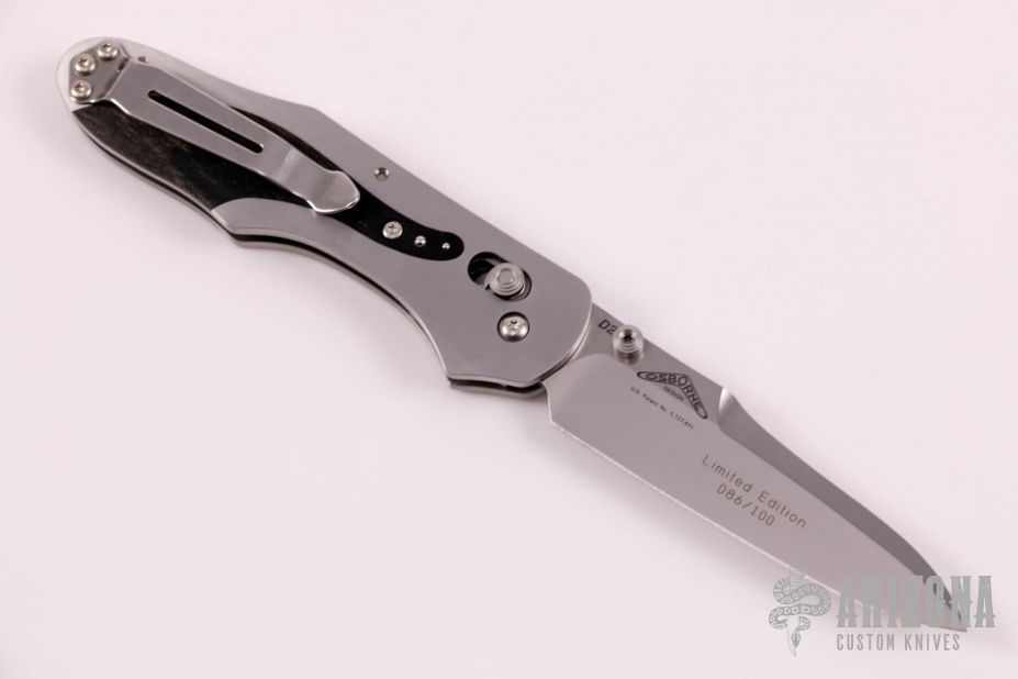 960-10 Osborne w/ Blackwood - LE #086/100 - Arizona Custom Knives