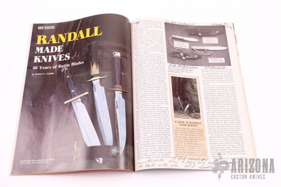 Randall Made Knives » Sheaths