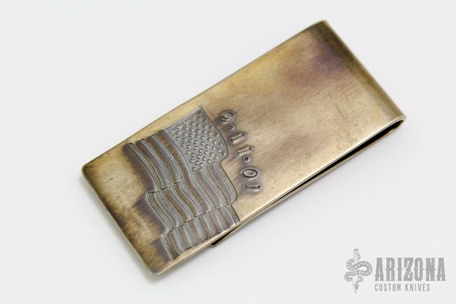 9-11-01 Money Clip - Titanium