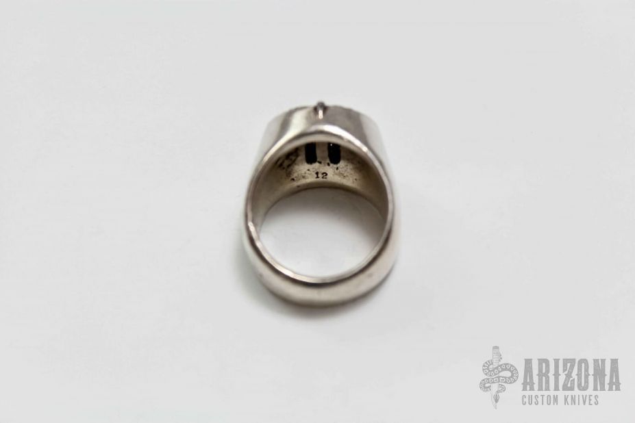 .925 Strider Signet Ring - Size 12