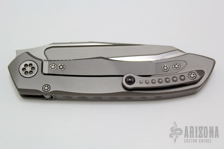 ANAX Tanto Tri-tone Stonewash Titanium
