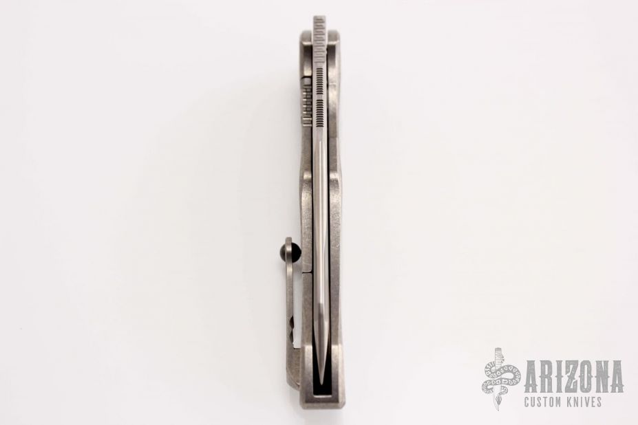 ANAX Tanto Tri-tone Stonewash Titanium