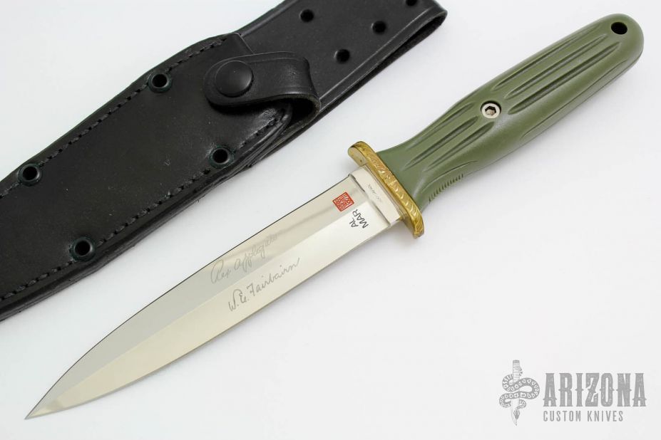 ApplegateFairbairn Combat Dagger Factory Engraved Arizona Custom