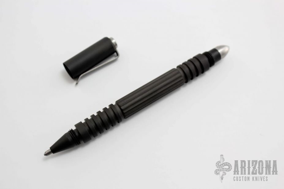 Black DLC Coated Stainless Steel Investigator Pen