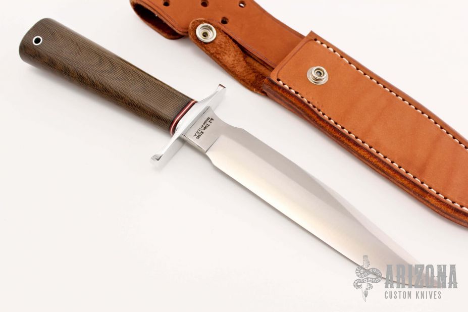 Blackjack Classic #1-7 - Green Micarta