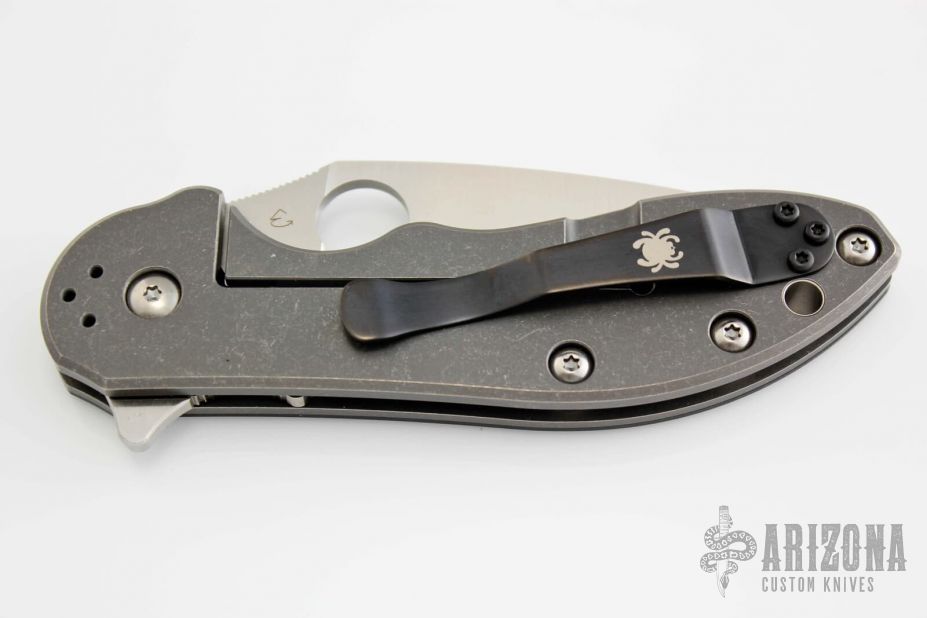 C172CFBLTIP Domino Flipper - Blue/Silver Weave