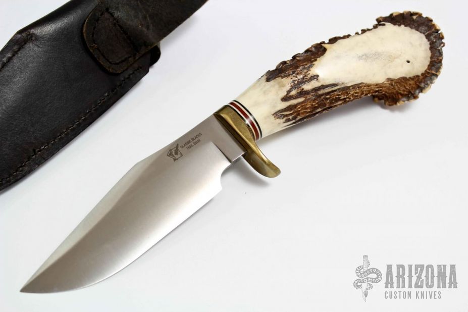 Classic Blades Trail Guide - Crown Stag | Arizona Custom Knives