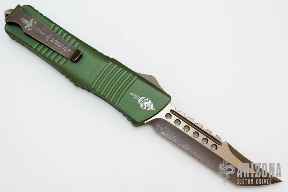 Combat Troodon - Hellhound Tanto Bronze Apocalyptic