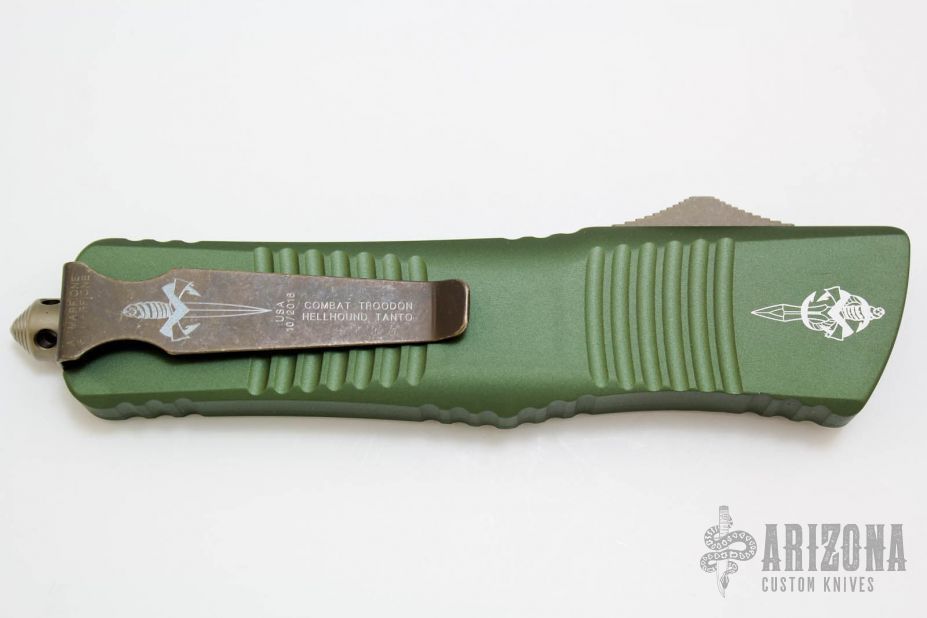 Combat Troodon - Hellhound Tanto Bronze Apocalyptic