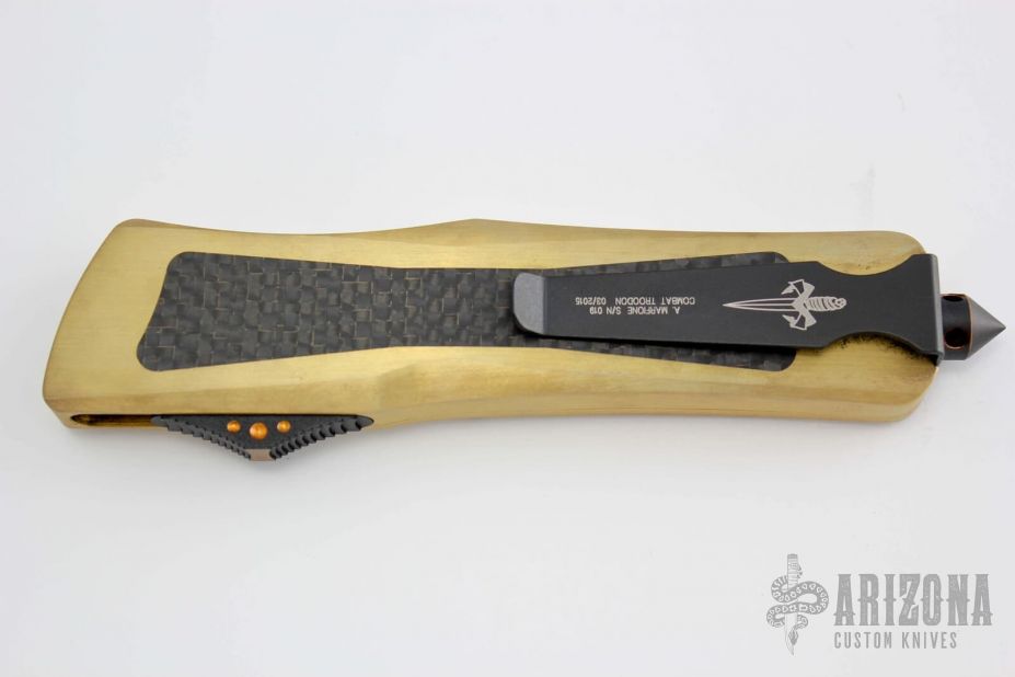 Combat Troodon Mirror Polish LSCF Bearing Grade Brass